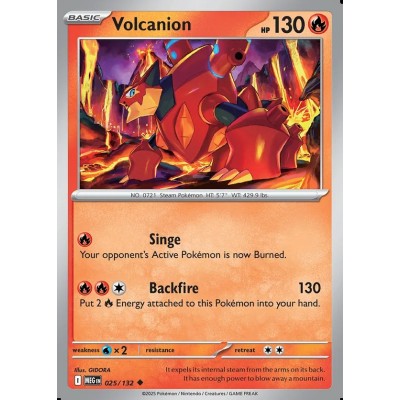 Volcanion - MEG | Pokémon TCG