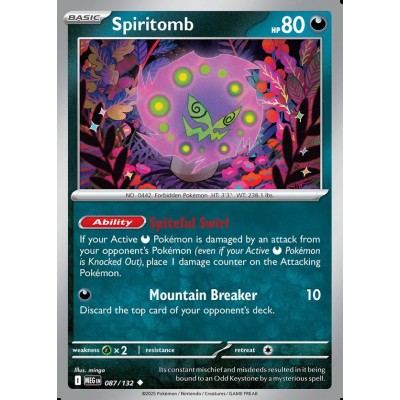 Spiritomb - MEG | Pokémon TCG