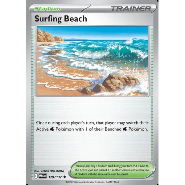 Surfing Beach - MEG-129 (Uncommon)