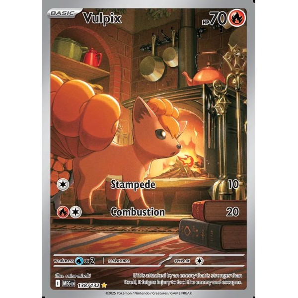 Vulpix - MEG-138 (Illustration Rare)