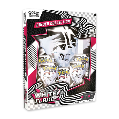 White Flare Binder Collection Box | Icehawk Collectibles