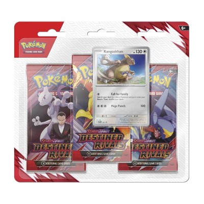 Destined Rivals 3 Pack Blister (Kangaskhan) | Icehawk Collectibles