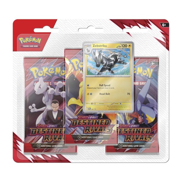 Destined Rivals 3 Pack Blister (Zebstrika)