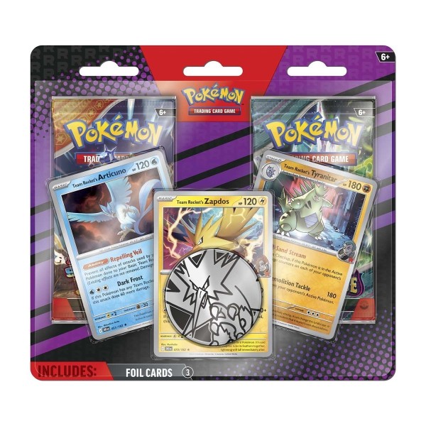 Destined Rivals 2 Pack Blister (Articuno, Zapdos, and Tyranitar)