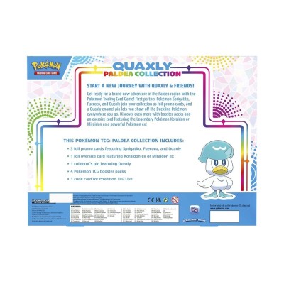 Paldea Collection Box (Quaxly & Koraidon ex) | Icehawk Collectibles
