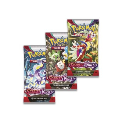 Scarlet & Violet 3 Pack Blister (Dondozo) | Icehawk Collectibles