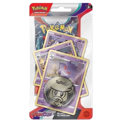 Scarlet & Violet Premium Checklane Blister (Gengar) | Icehawk Collectibles