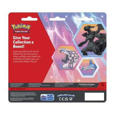 Scarlet & Violet 2 Pack Blister (Latios, Zekrom, and Palkia) | Icehawk Collectibles