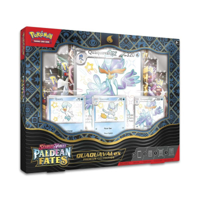 Paldean Fates Quaquaval ex Premium Collection | Icehawk Collectibles