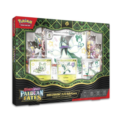 Paldean Fates Meowscarada ex Premium Collection | Icehawk Collectibles
